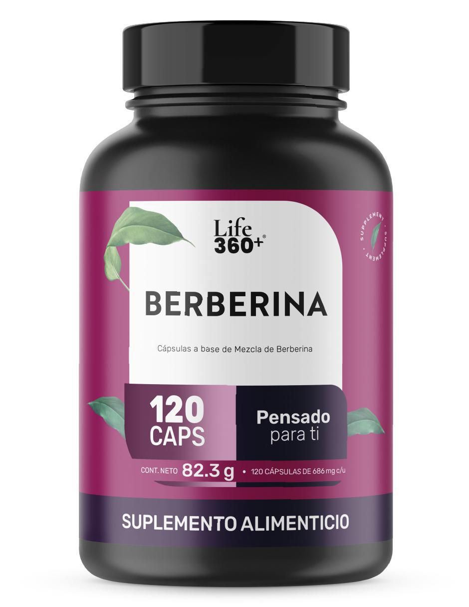 Suplemento alimenticio Life 360 + Berberina