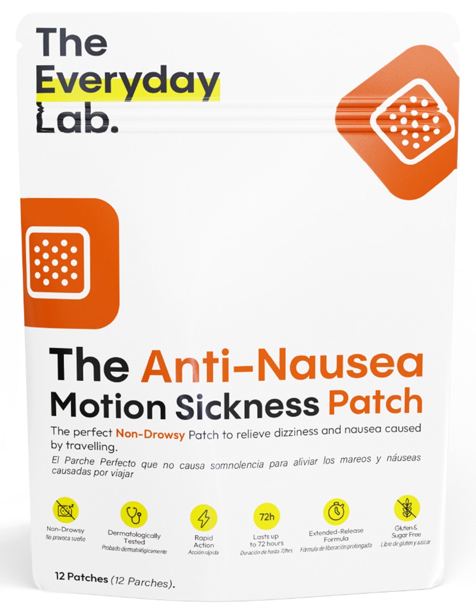 Anti- nausea motion sickness de 12 parches 1