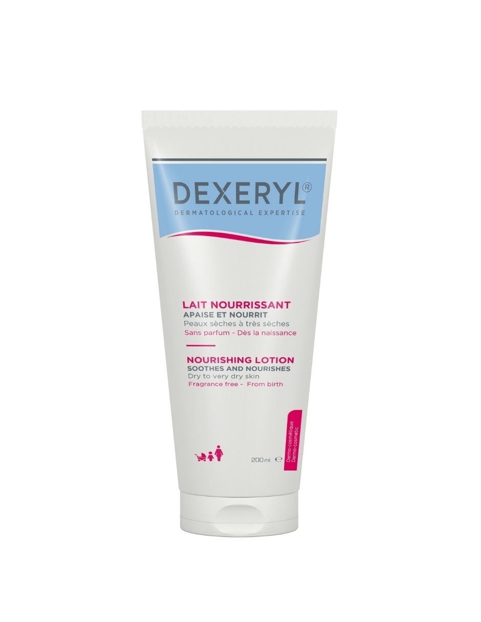 Loción corporal calmante locion nutritiva piel muy seca dexeryl 200 ml