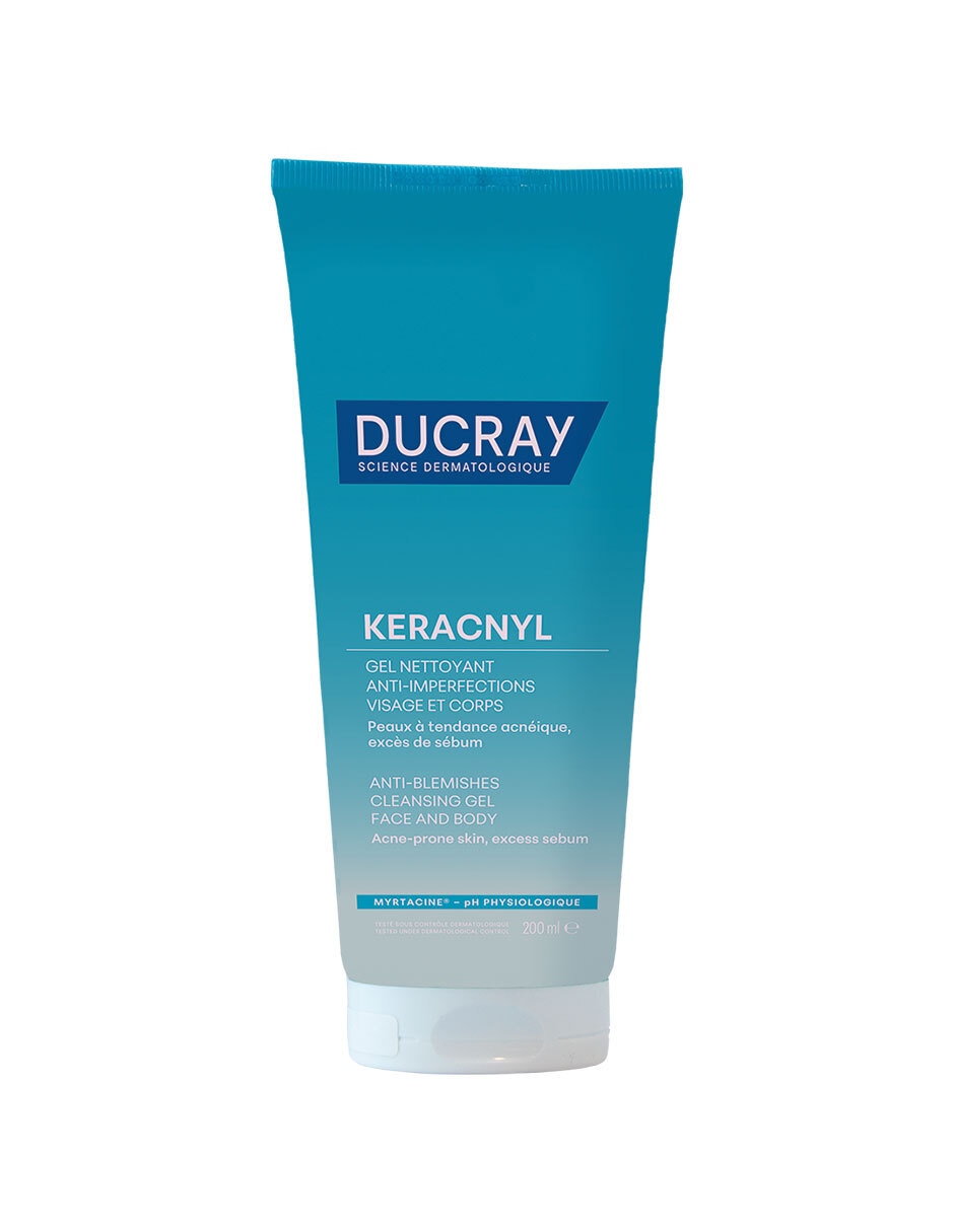 Limpiador facial Keracnyl piel grasa 200 ml para acné Limpiador facial Keracnyl piel grasa 200 ml para acné