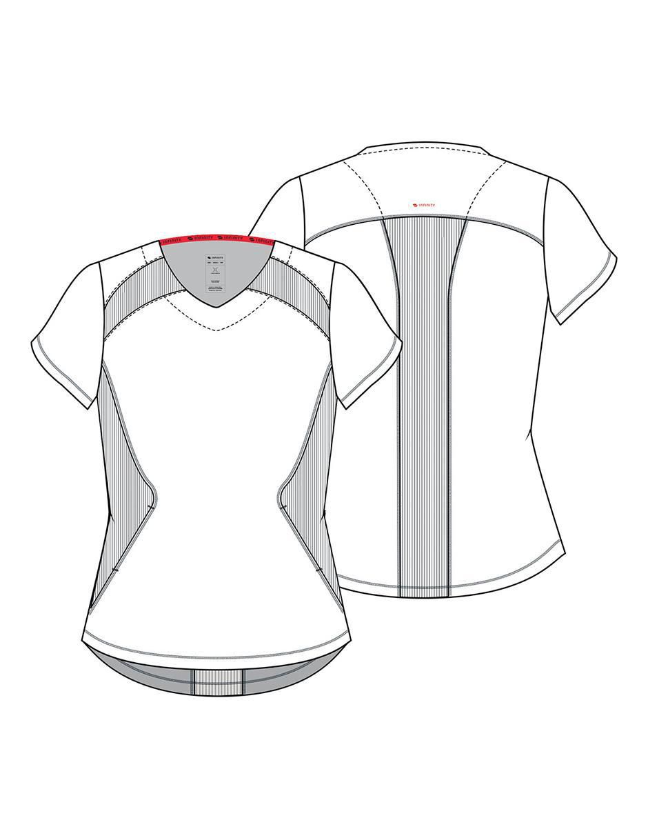 Pijama quirúrgica Cherokee Infinity estilo regular para mujer