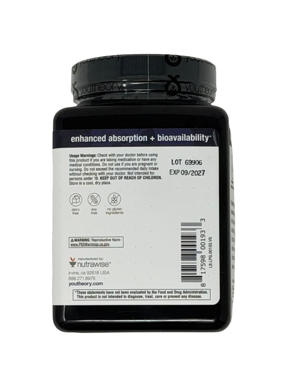 Liposomal glutatión+ con resveratrol de 120 cápsulas 4