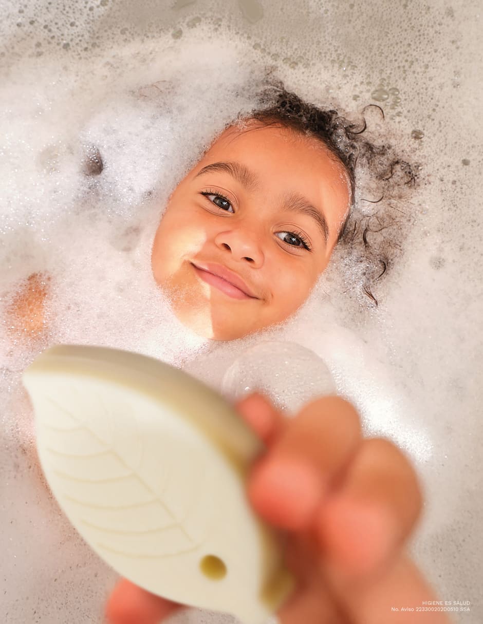 Shampoo sólido hidratante para cabello y cuerpo Bio 75 g 5