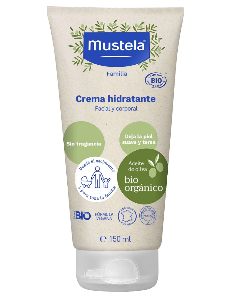 Crema para rostro y cuerpo recomendada para hidratar día y noche Bio para piel normal