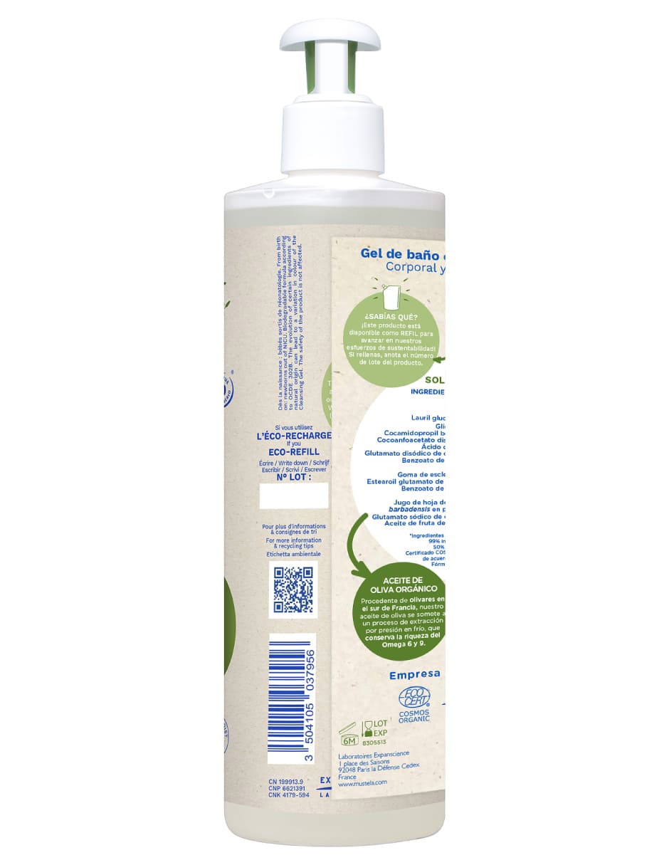 Gel corporal limpiador Gel de baño Bio 3