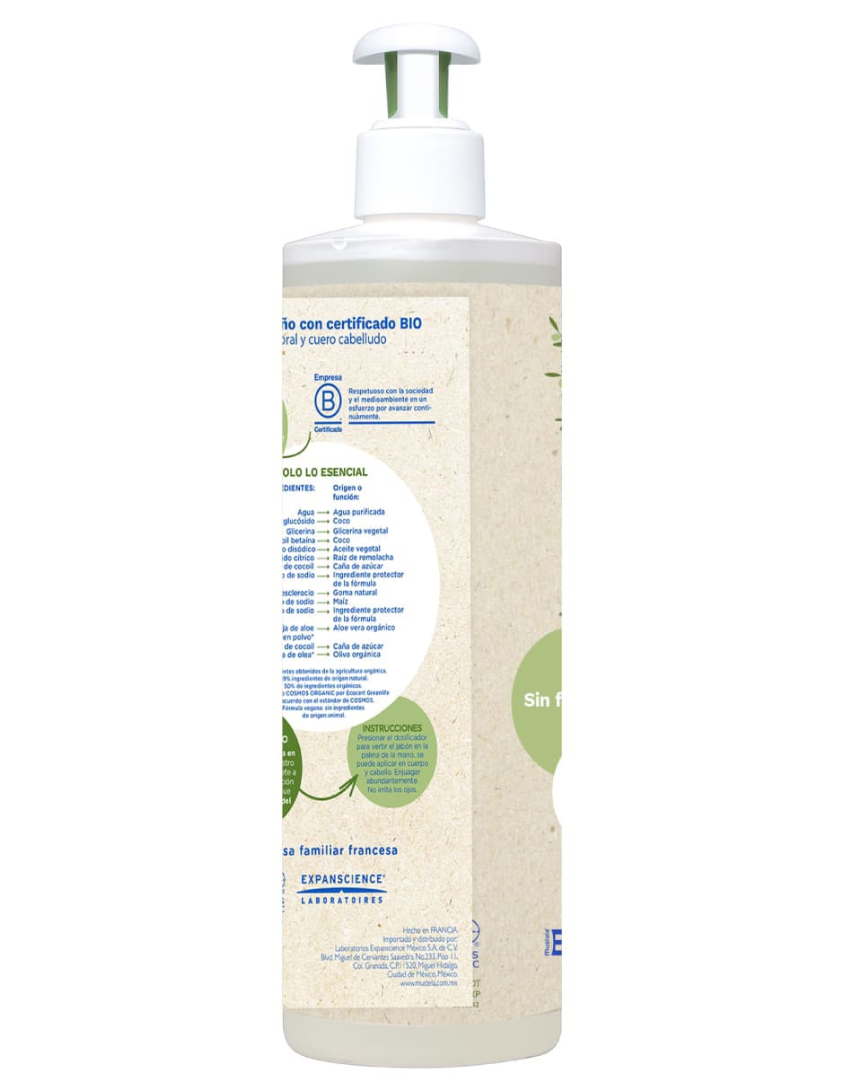 Gel corporal limpiador Gel de baño Bio 4