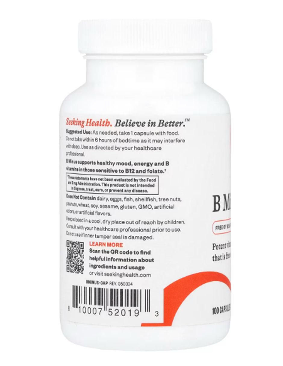 Vitamina B menos de 100 cápsulas 2