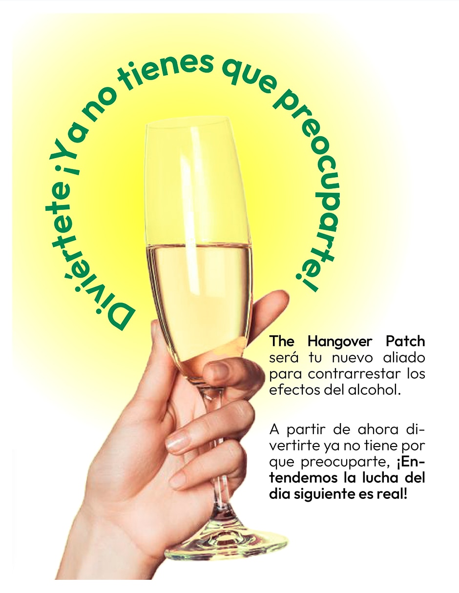 Parches antiresaca con multivitamínico y antioxidante de 18 parches 3