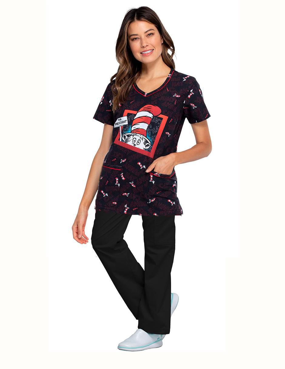 Pijama quirúrgica estilo regular para mujer Pijama quirúrgica estilo regular para mujer