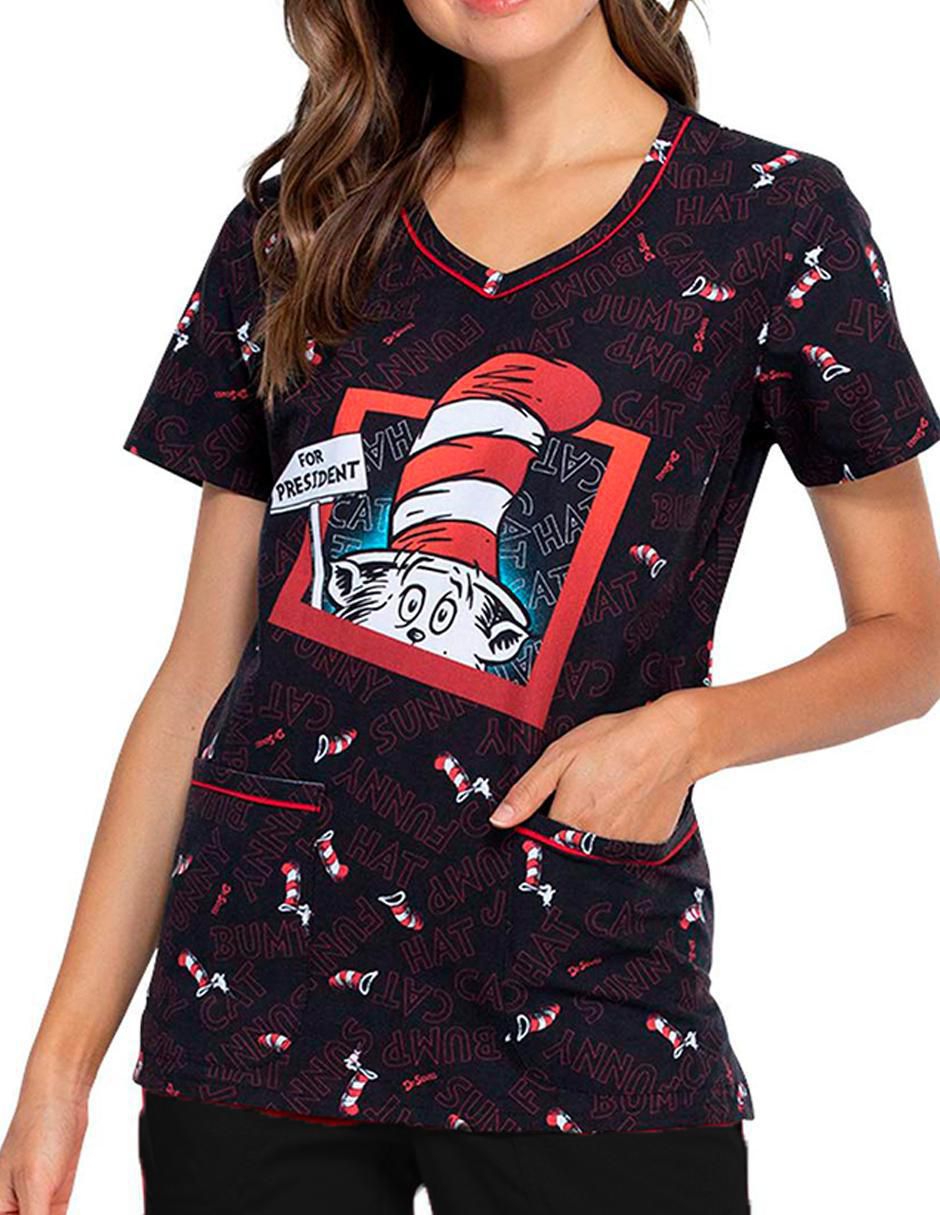 Pijama quirúrgica estilo regular para mujer 7