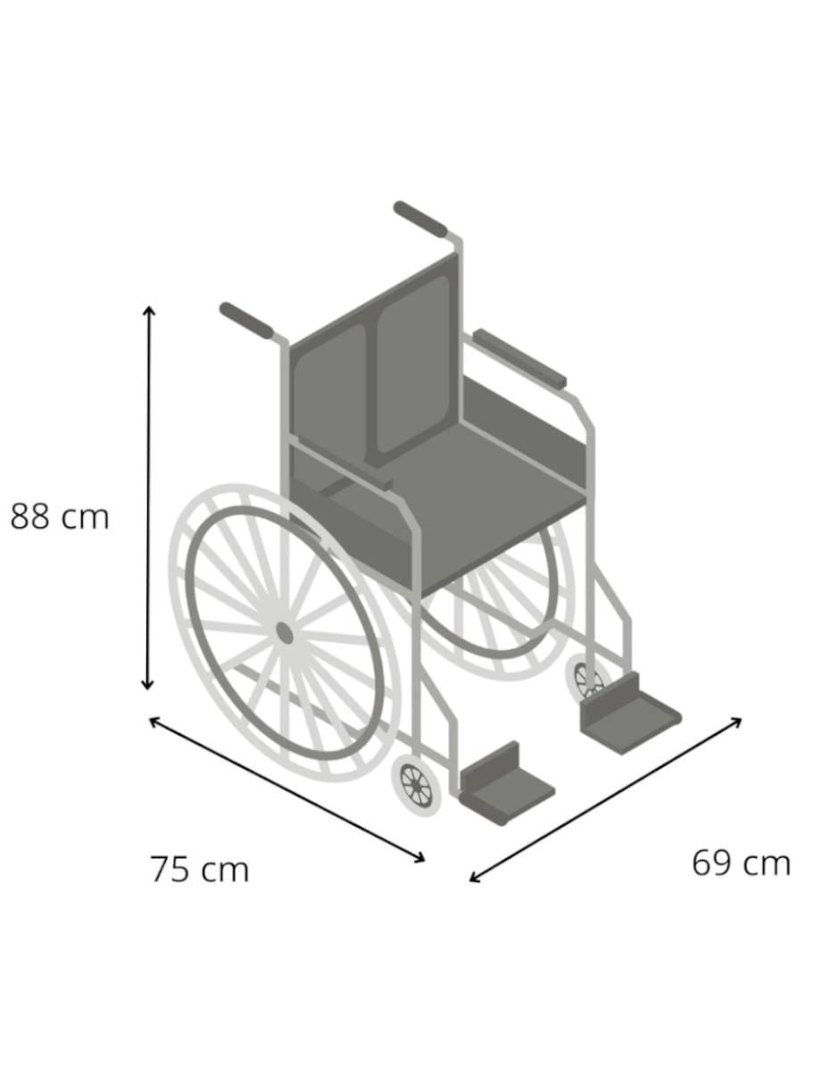 Silla de ruedas R218060BR-TN 7
