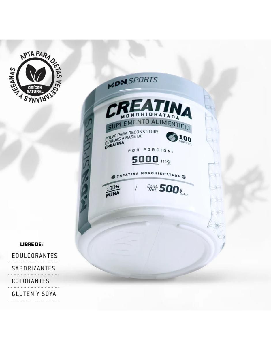 Creatina monohidratada sabor natural de 500 G 5