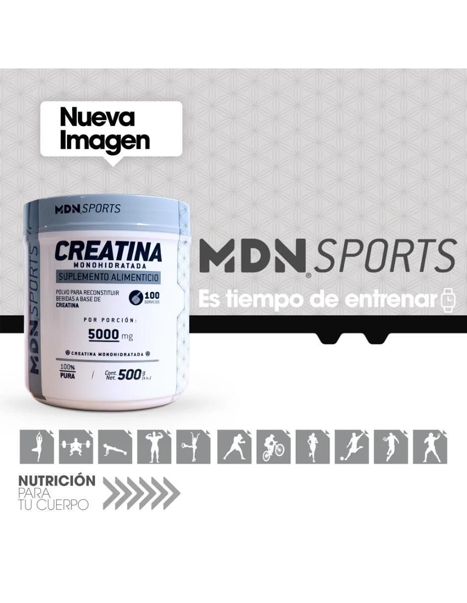 Creatina monohidratada sabor natural de 500 G 7