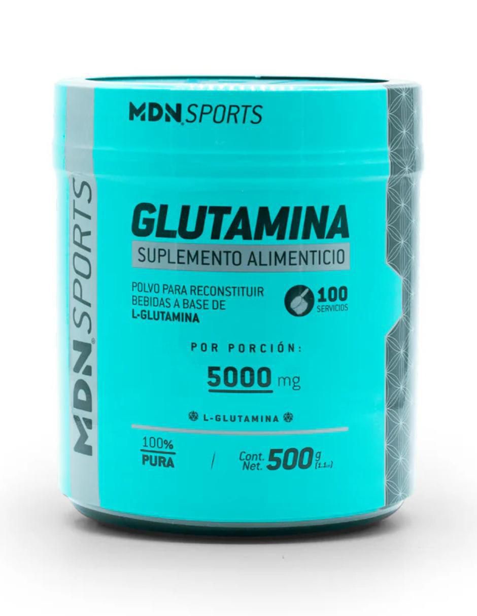 Glutamina sports con L-Glutamina sabor natural de 500 G Glutamina sports con L-Glutamina sabor natural de 500 G
