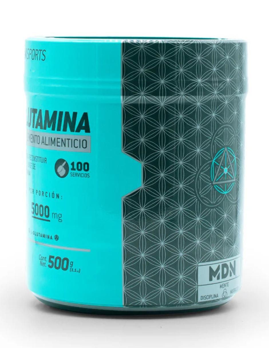 Glutamina sports con L-Glutamina sabor natural de 500 G 2