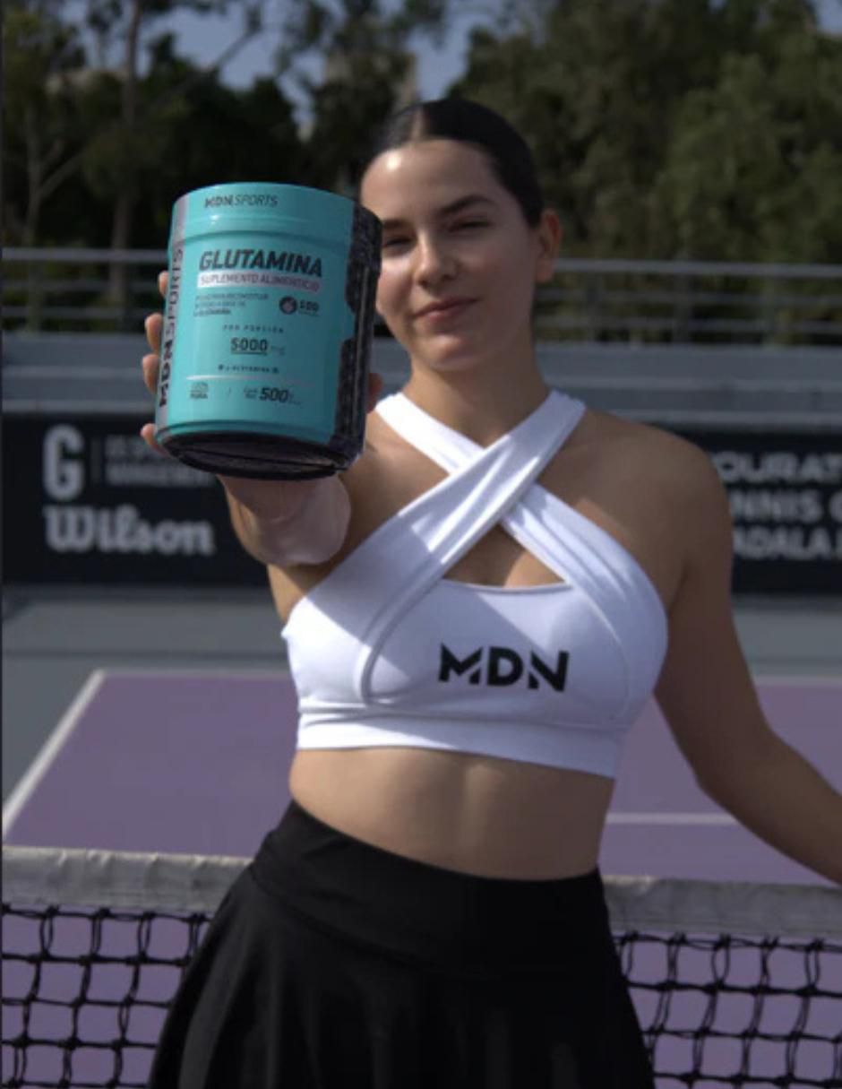 Glutamina sports con L-Glutamina sabor natural de 500 G 4