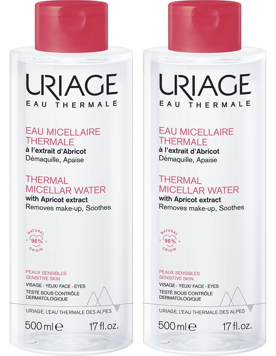 Set limpiador facial Duo agua micelar para desmaquillar