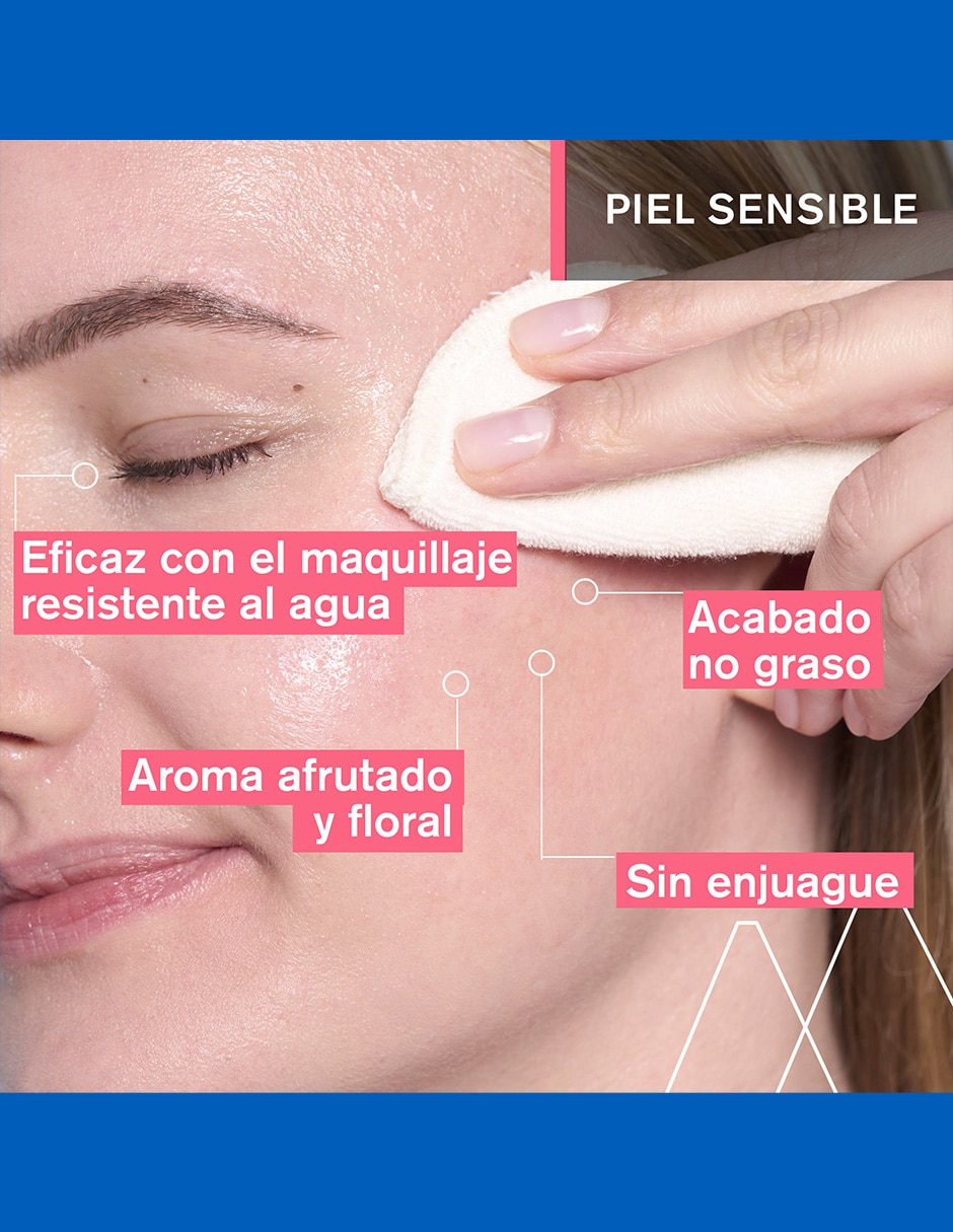 Set limpiador facial Duo agua micelar para desmaquillar 2