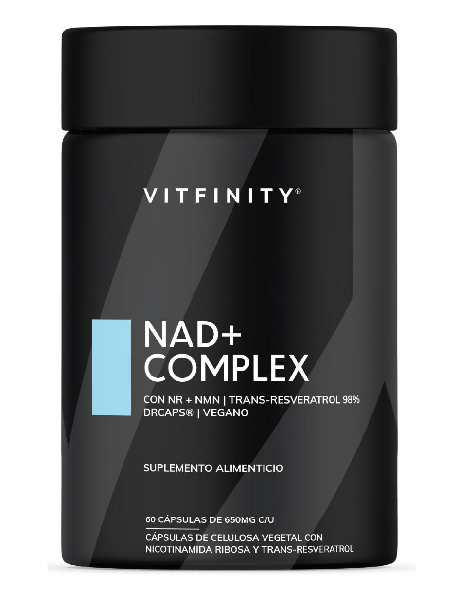 Nad + complex con resveratrol de 60 cápsulas