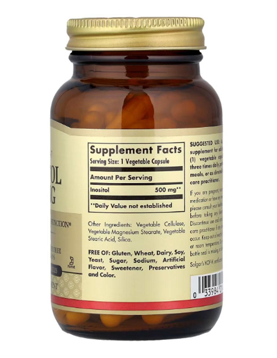 Inositol de 100 cápsulas 2
