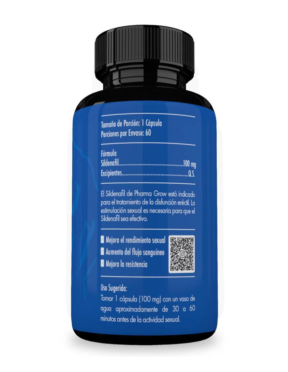 Apoyo circulatorio y desempeño masculino con Sildenafil de 60 cápsulas 3