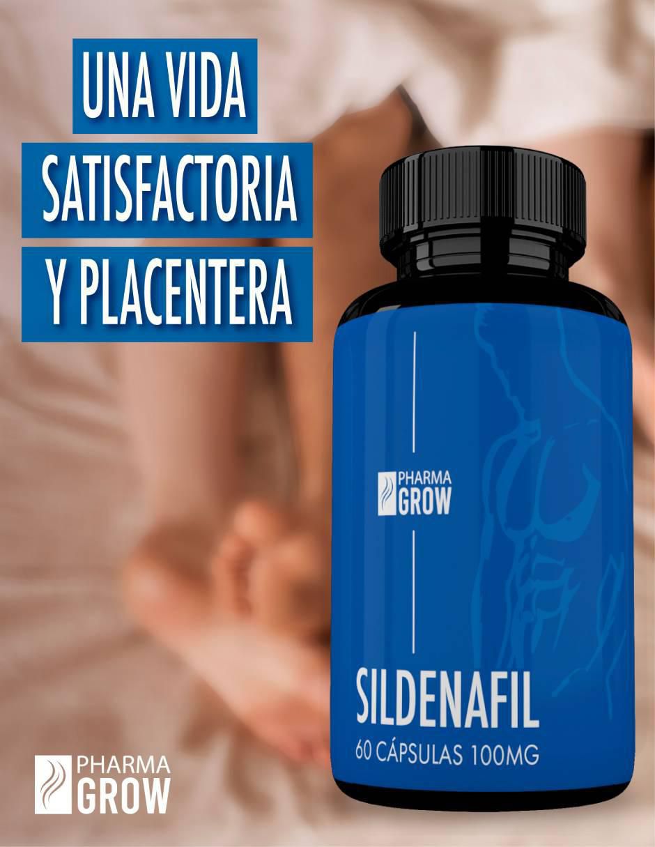 Apoyo circulatorio y desempeño masculino con Sildenafil de 60 cápsulas 6