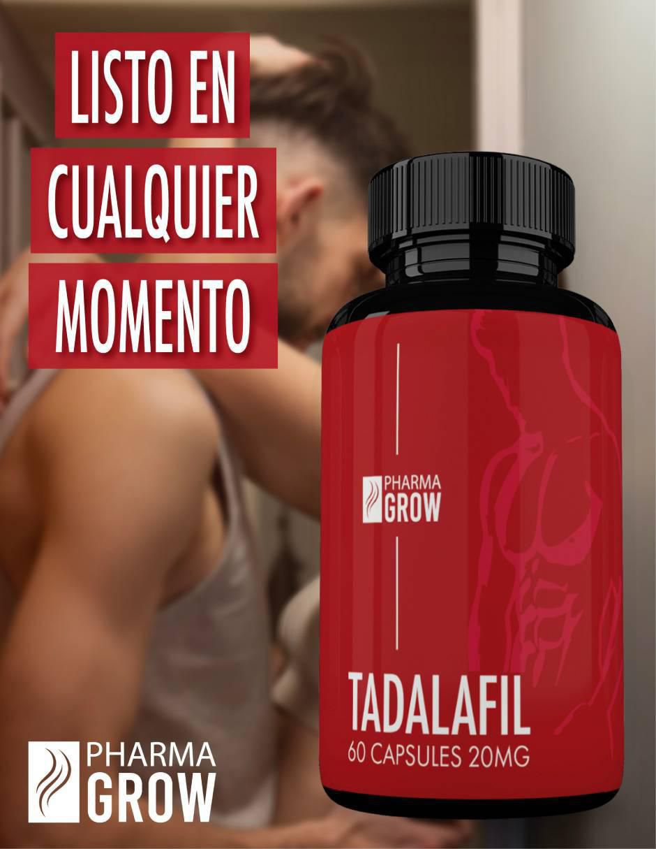 Apoyo circulatorio masculino efecto prolongado con Tadalafil de 60 cápsulas 6