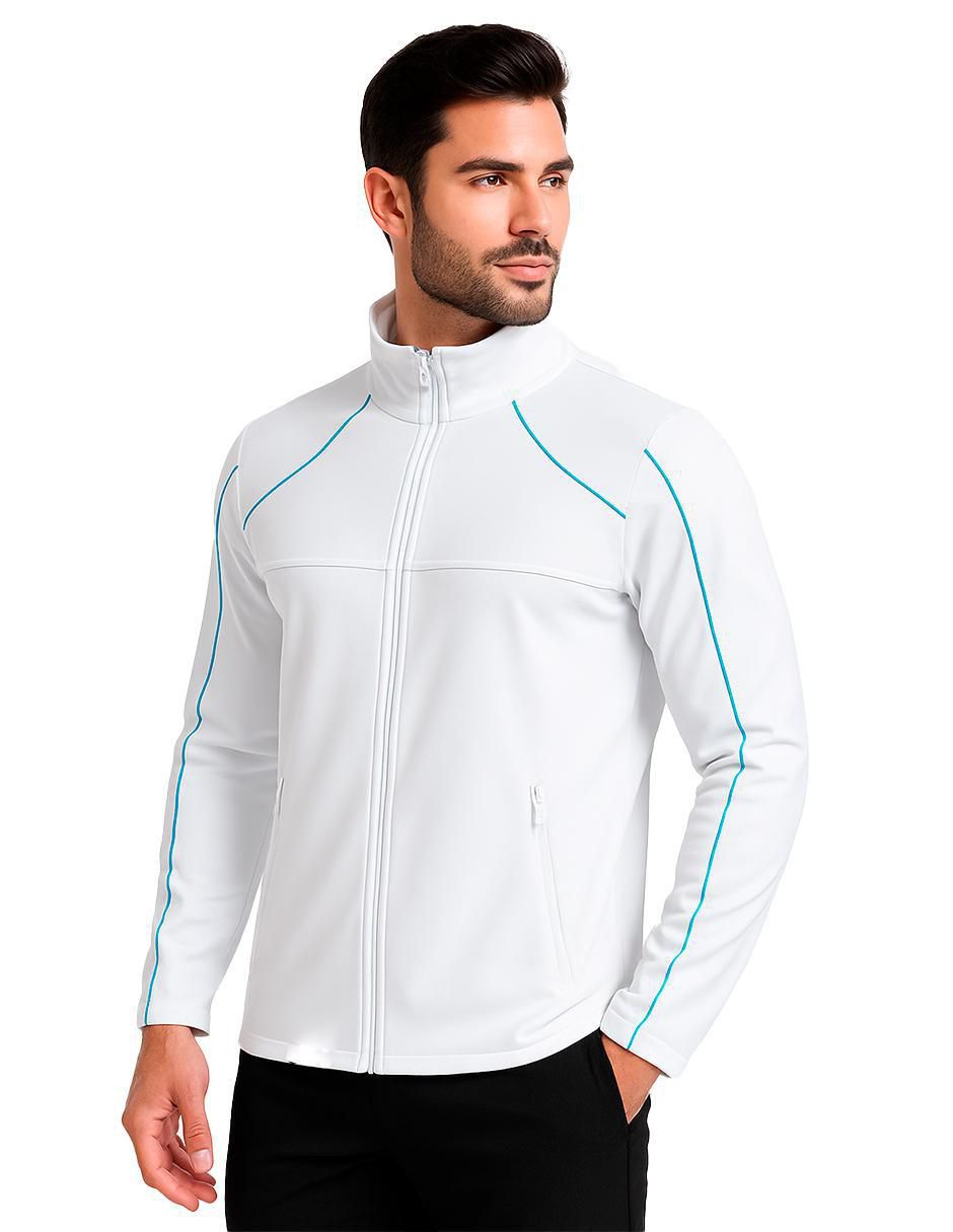 Chamarra quirúrgica estilo ajustado para hombre 2