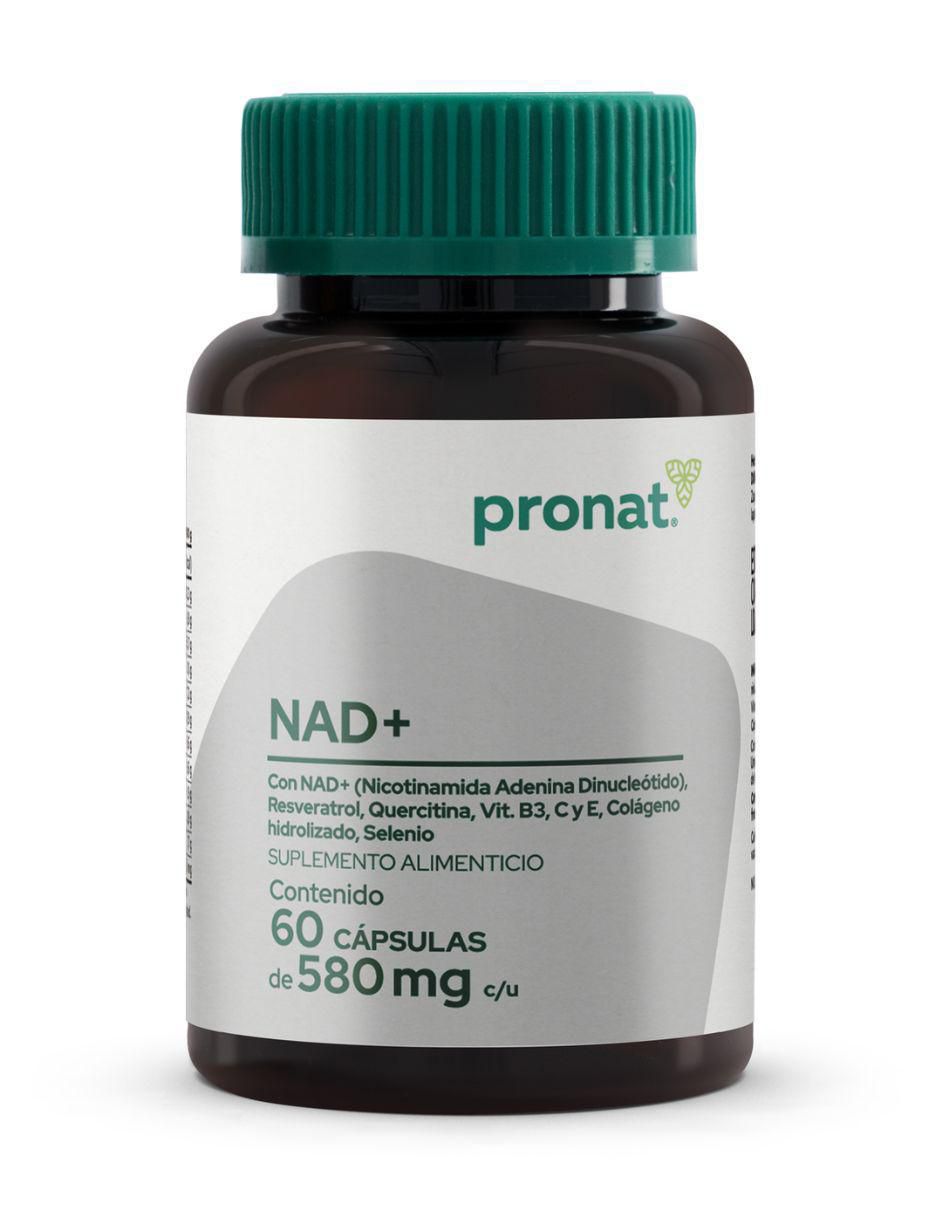 NAD+ con nad + resveratrol de 60 cápsulas