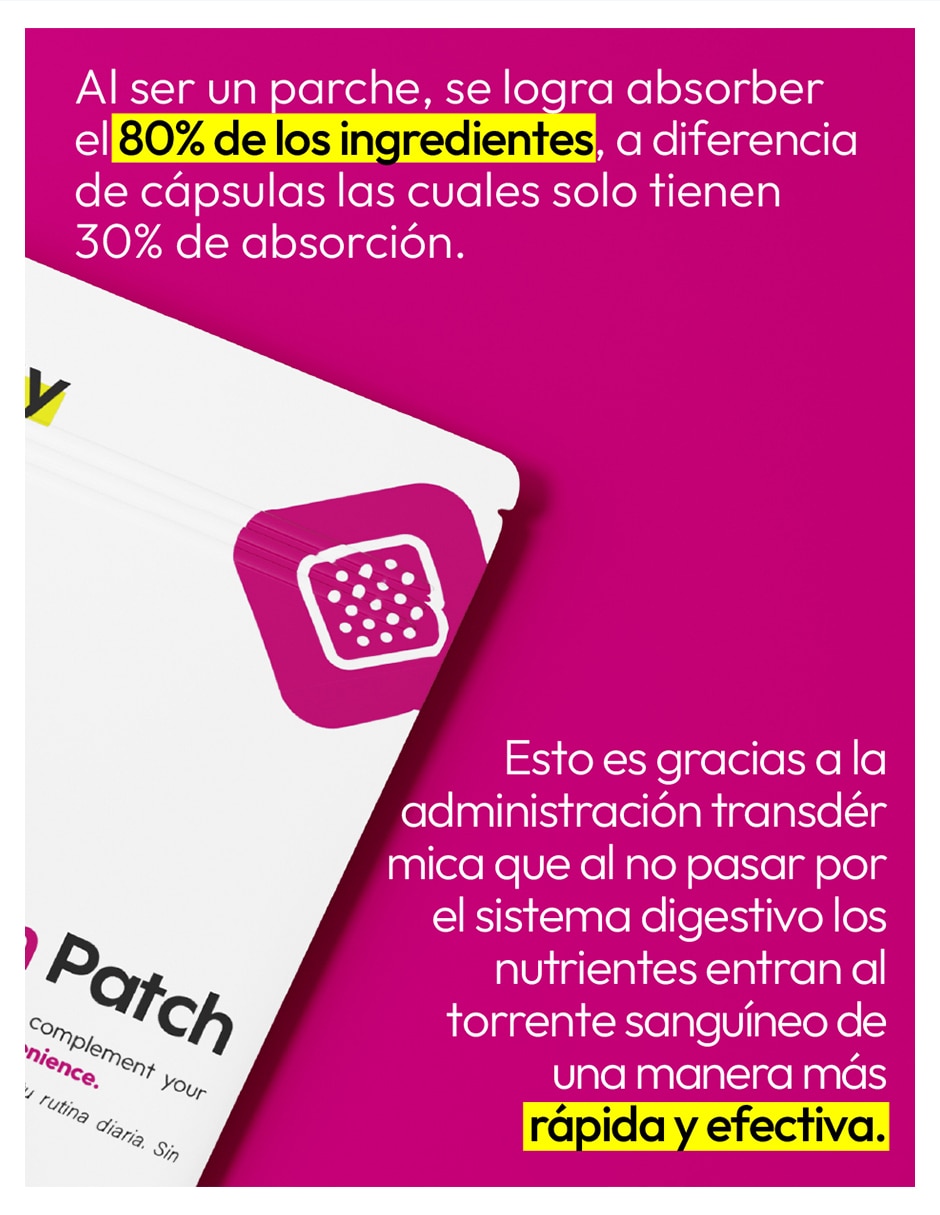 Parche mutivitamínico de 24 parches 6