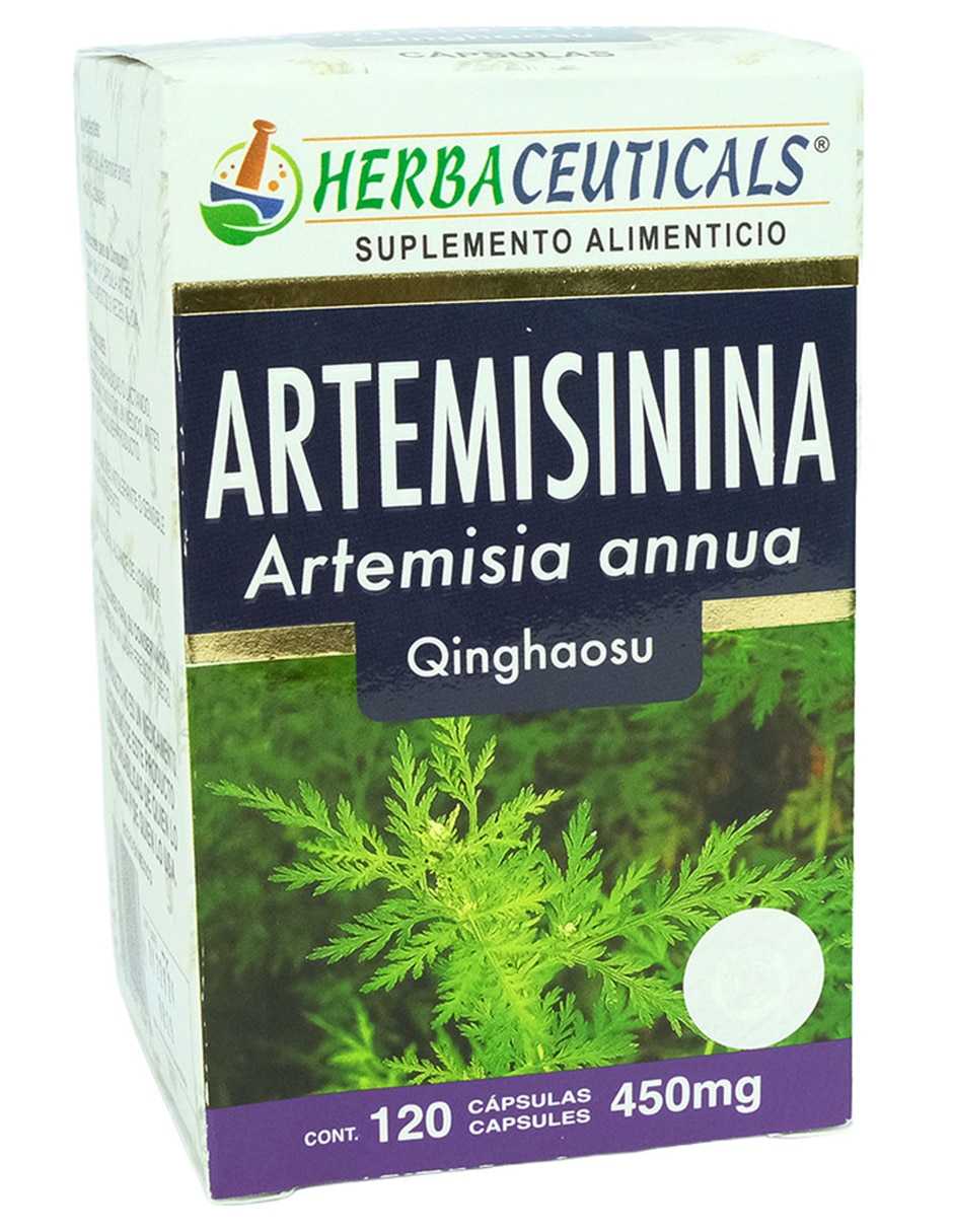 Suplemento alimenticio Artemisinina con quinghaosu (artemisia annua) de 120 cápsulas 3