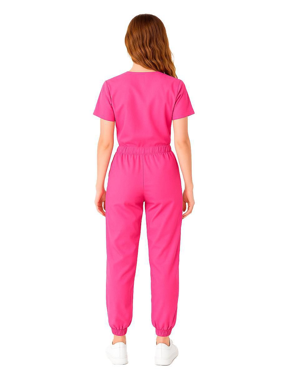 Pijama quirúrgica estilo relajado para mujer 3