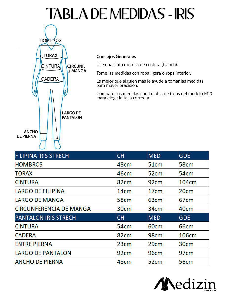 Pijama quirúrgica estilo relajado para mujer 4