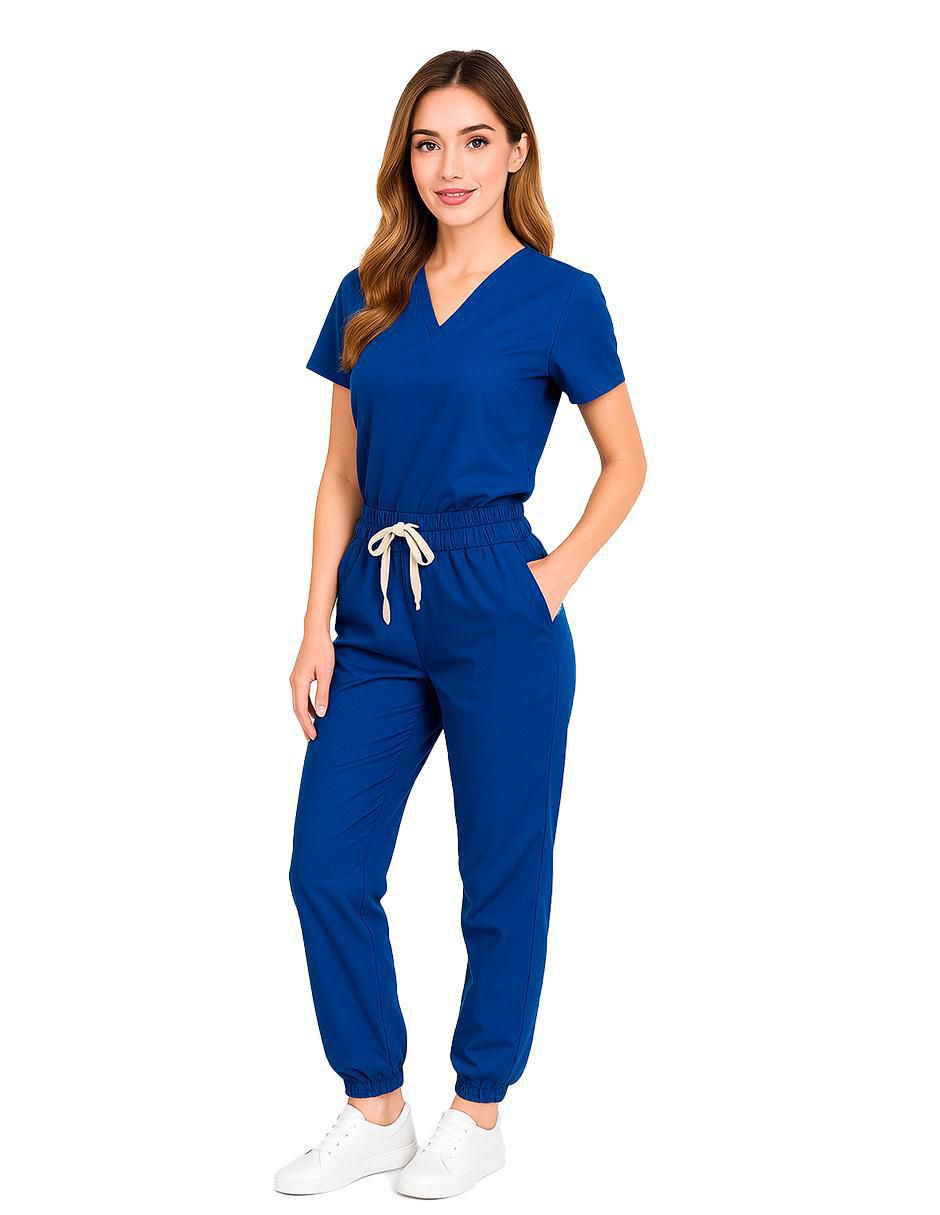 Pijama quirúrgica estilo relajado para mujer