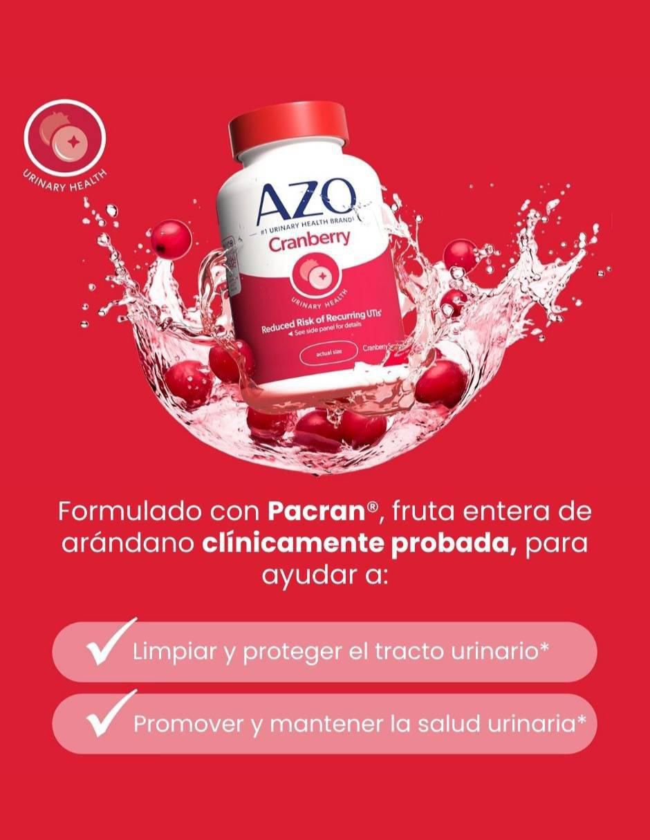 Suplemento para salud del tracto urinario con arándano de 100 cápsulas 4