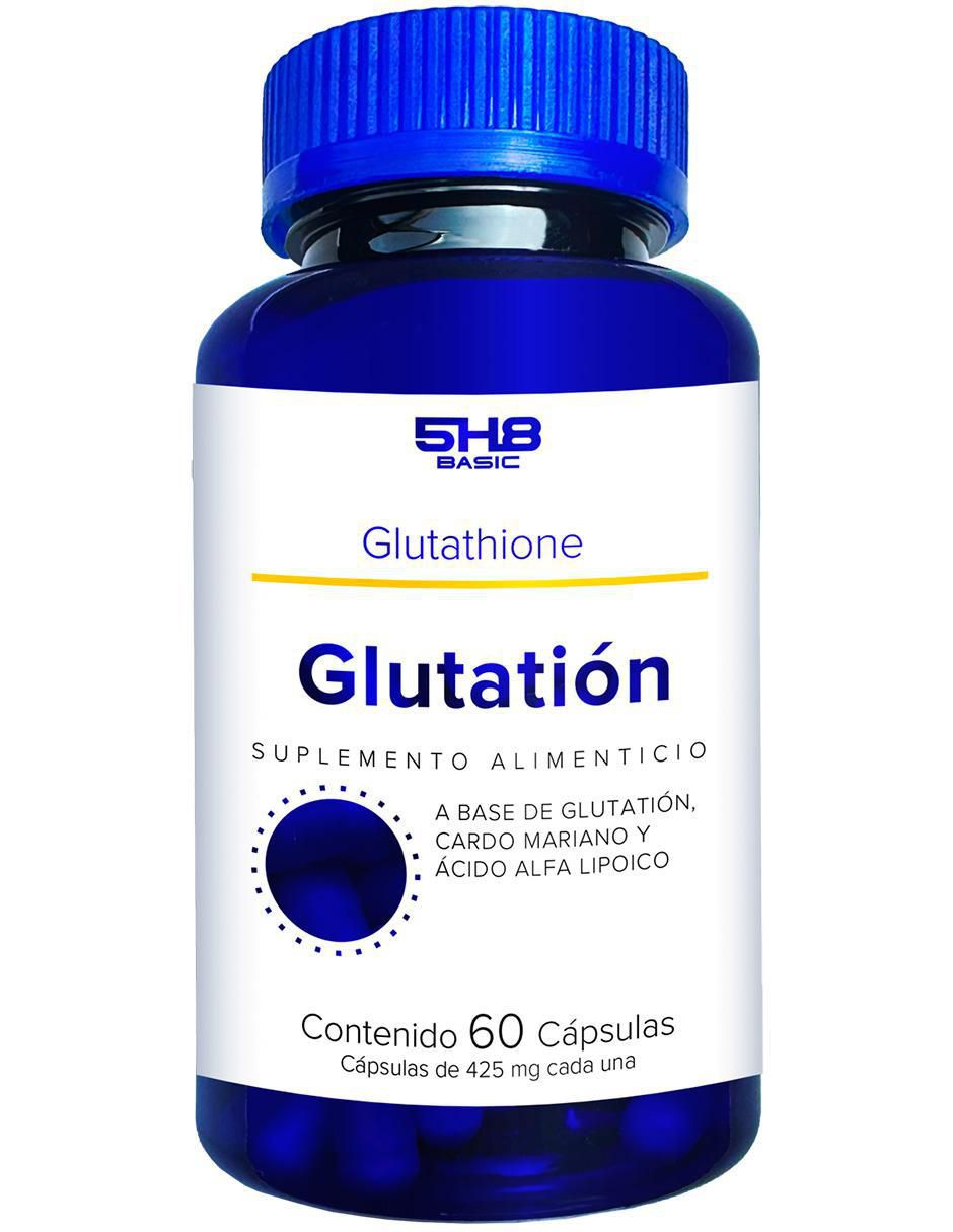 Glutation 5H8 de 60 cápsulas