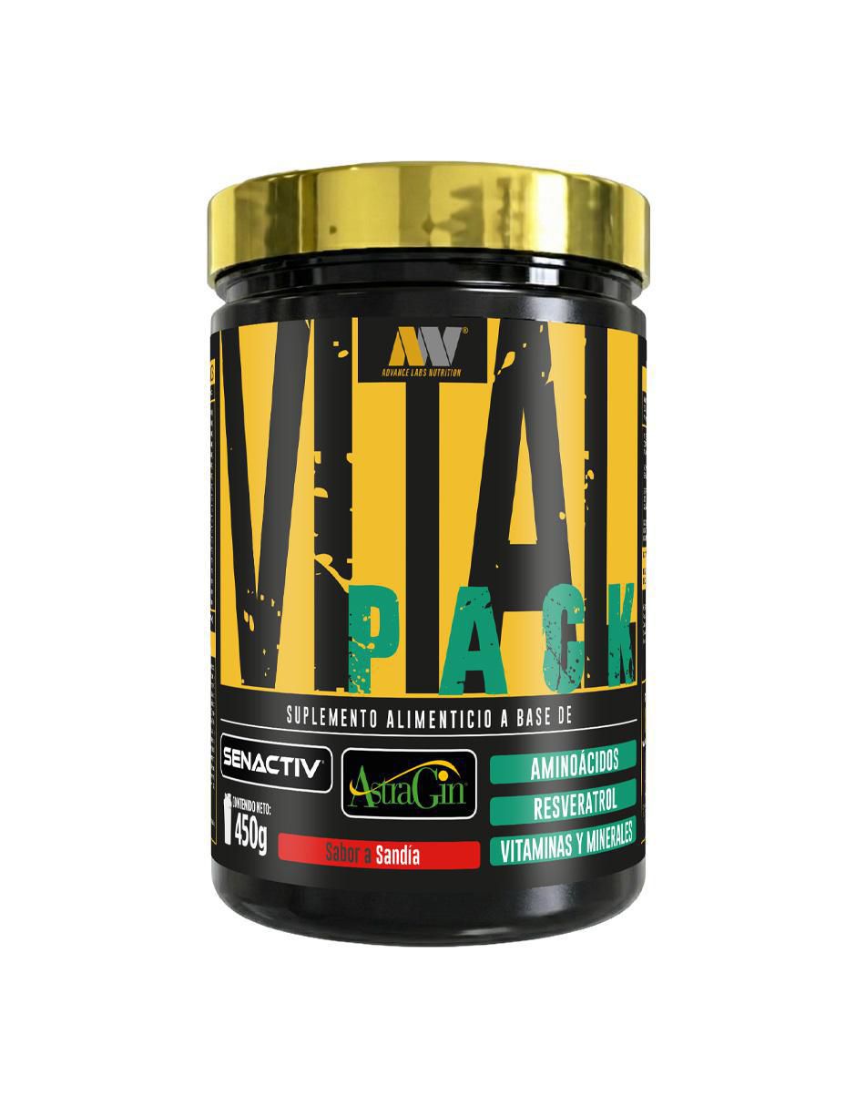 Vital Pack con aminoácidos sabor sandia de 450 g