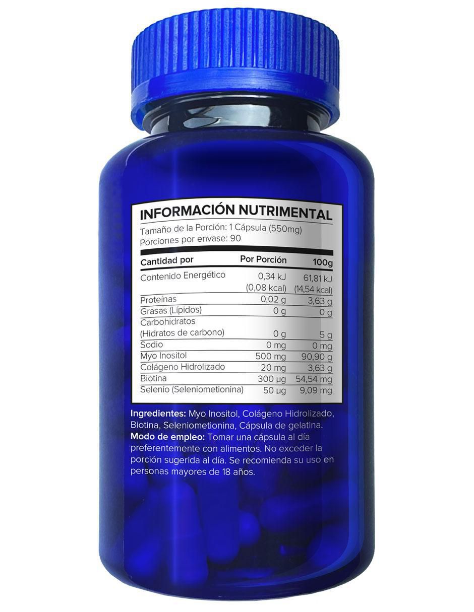 Myo Inositol de 90 cápsulas 2
