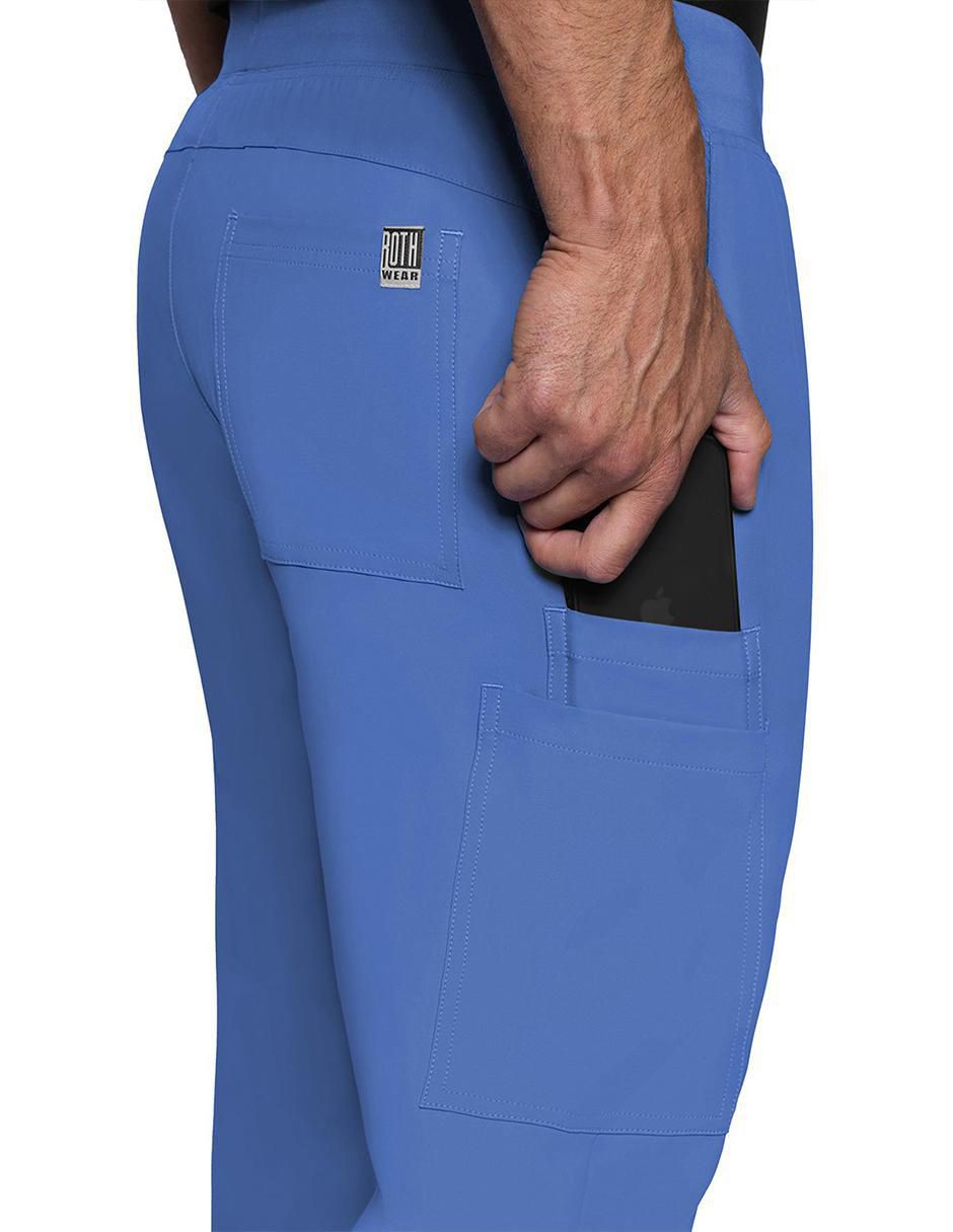 Pijama quirúrgica estilo regular para hombre 8