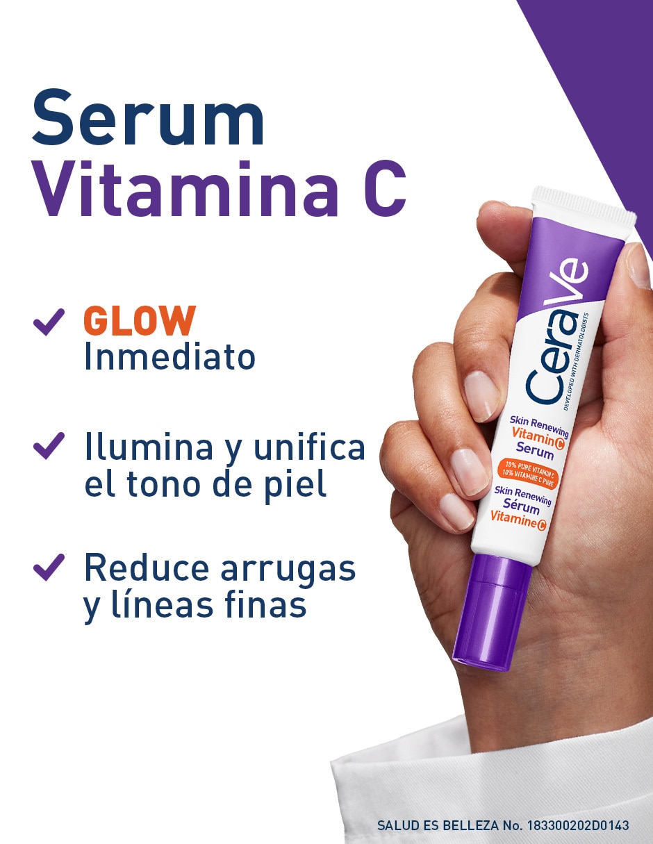 Sérum antioxidante facial vitamina C Skin Renewing todo tipo de piel 4
