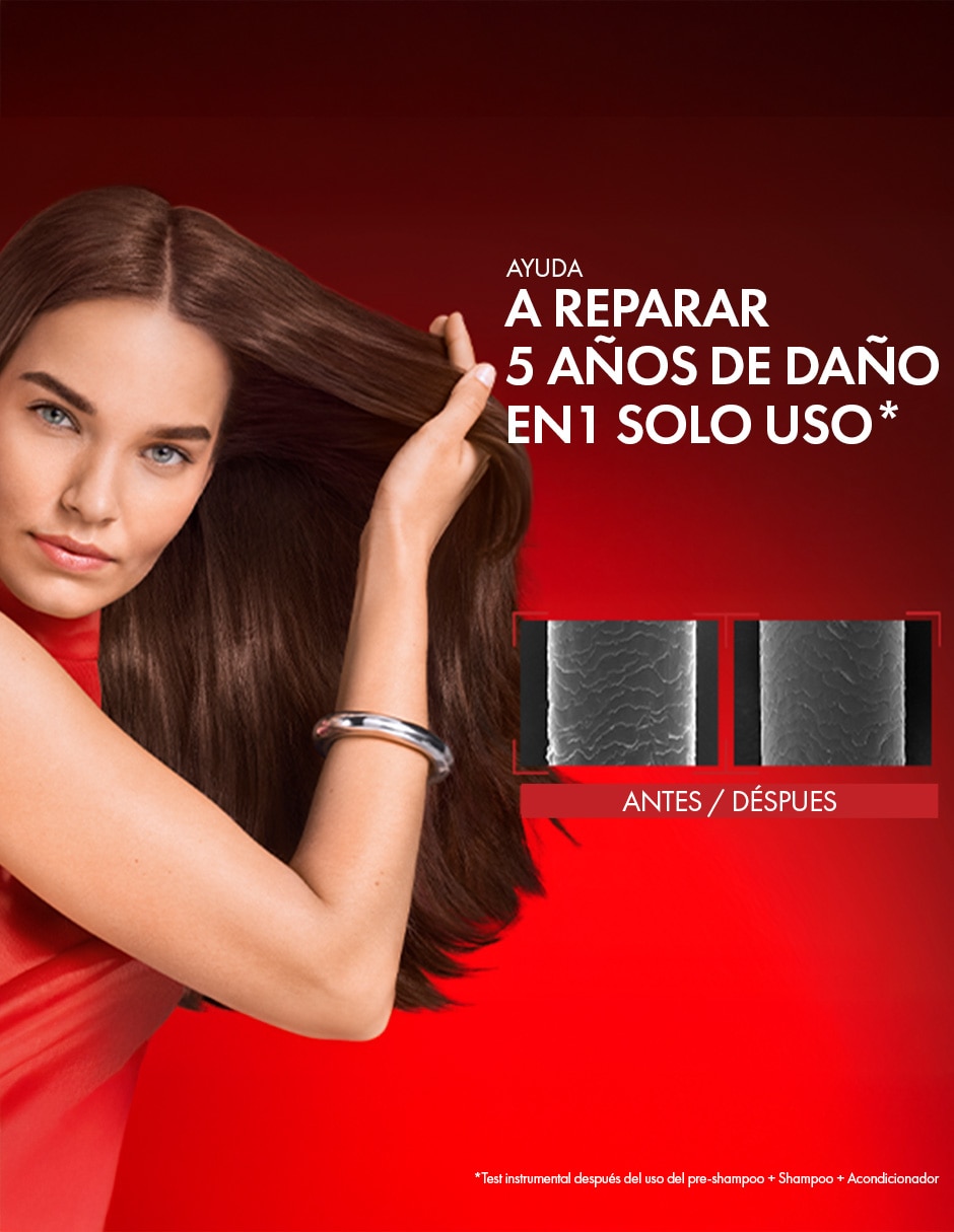 Shampoo anticaída para todo tipo de cabello Vichi Dercos Collagen 17 Filler 150 ml 15