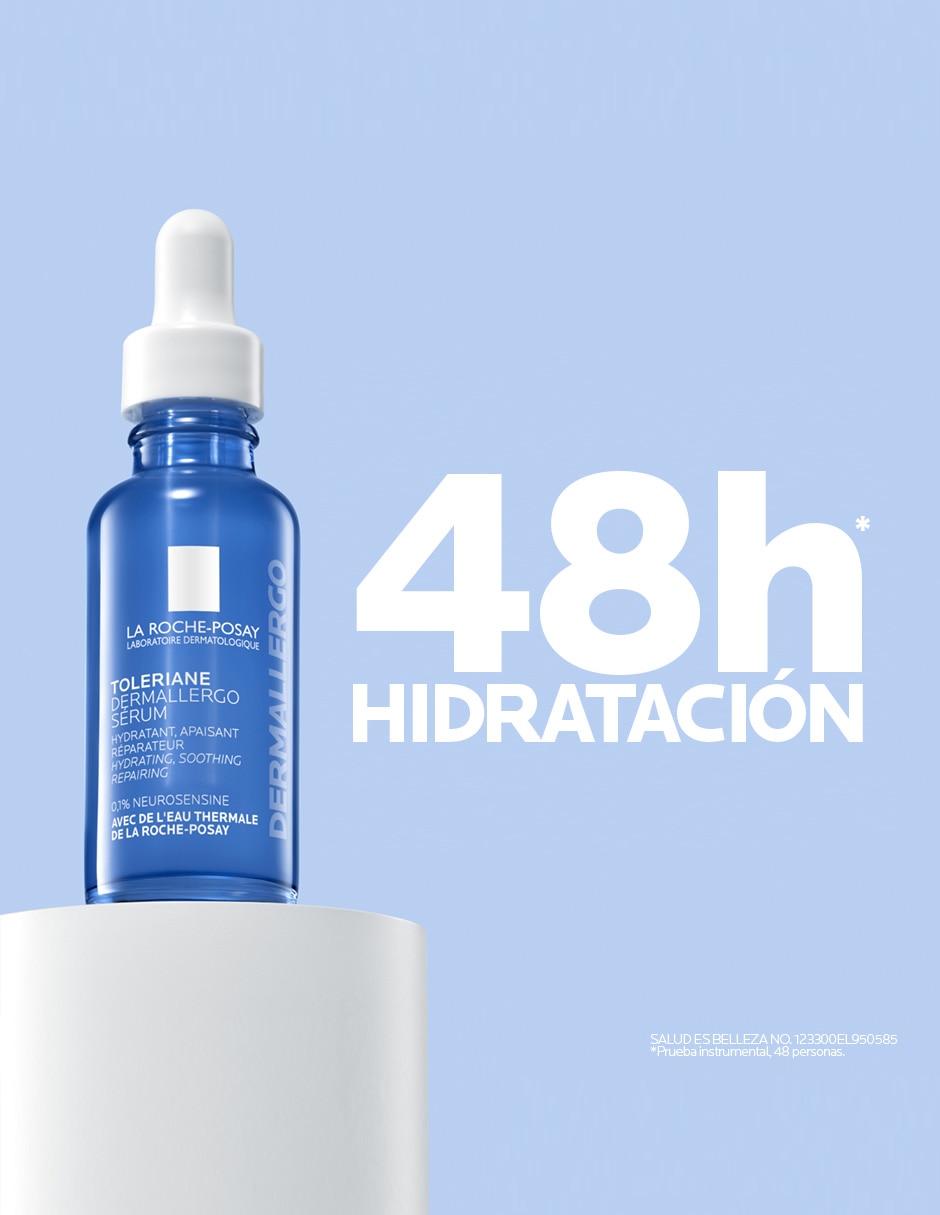 Sérum antiedad facial Toleriane Dermallergo de piel sensible 4