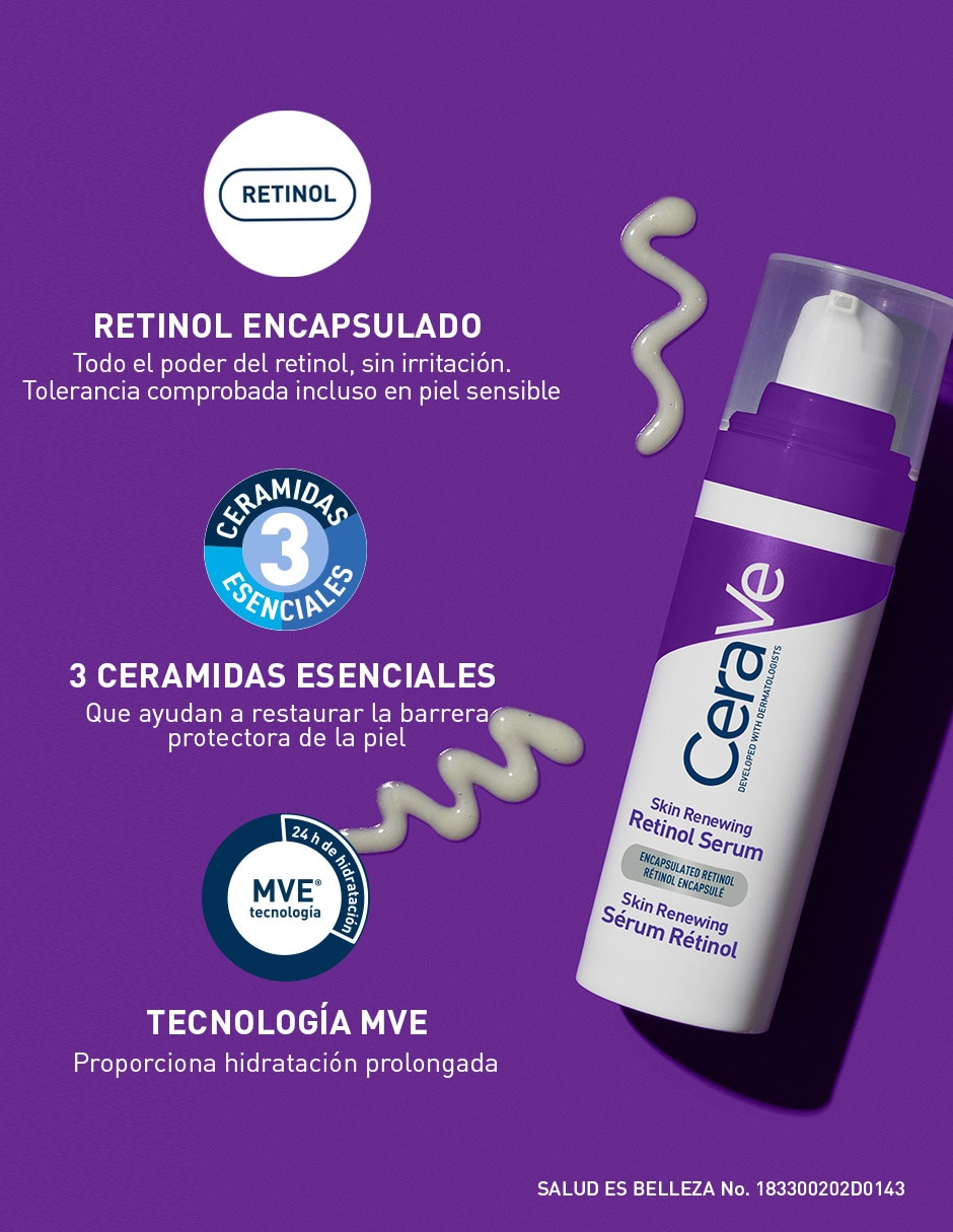 Sérum antiedad facial Skin Renewing todo tipo de piel 2