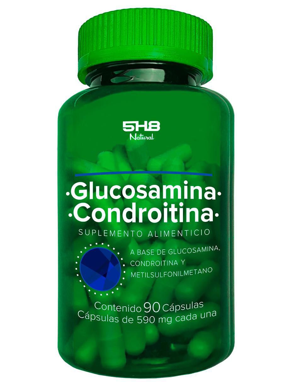Glucosamina + Condroitina con MSM de 90 cápsulas