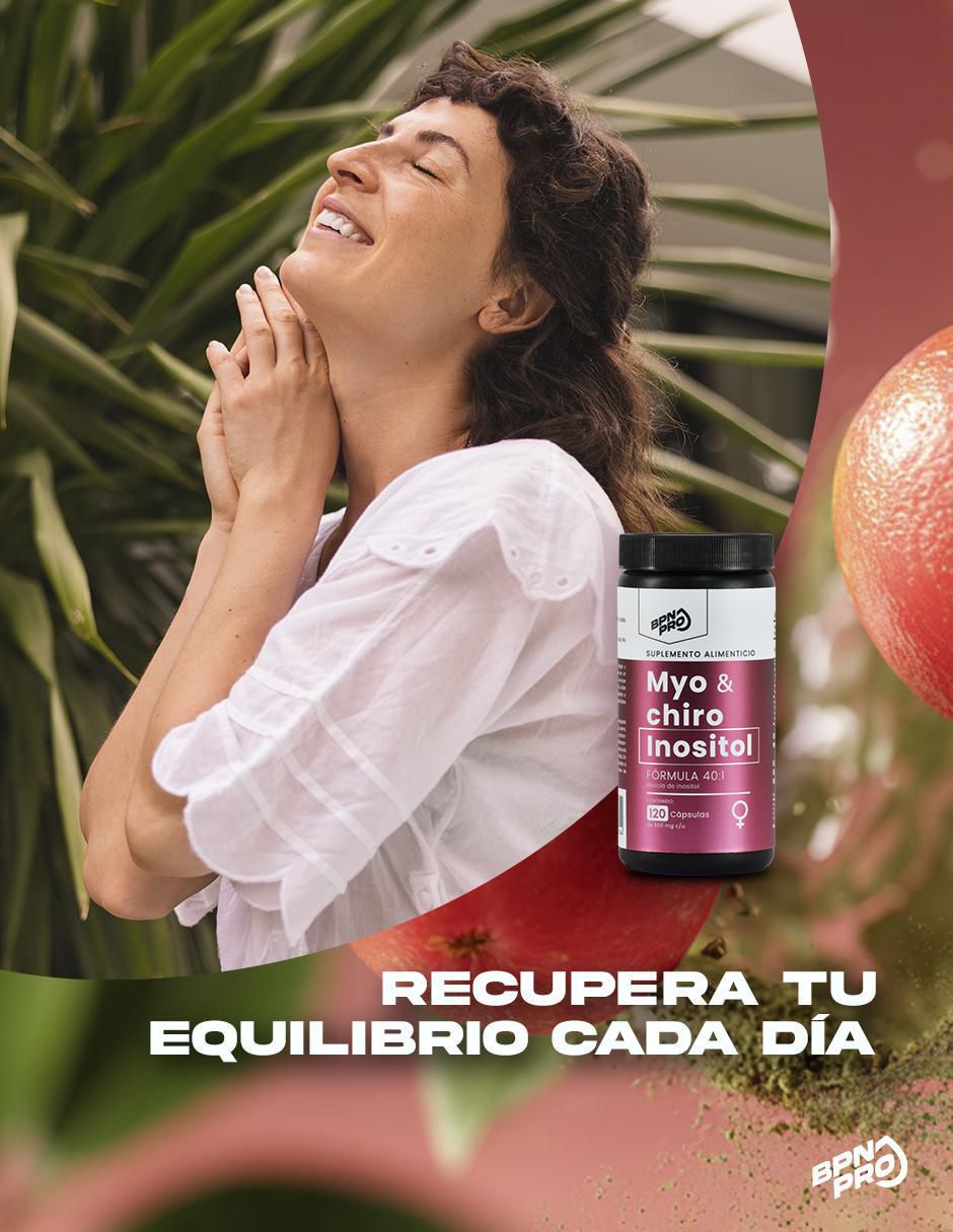 Myo & Chiro Inositol con ácido fólico y vitamina D3 120 cápsulas 3