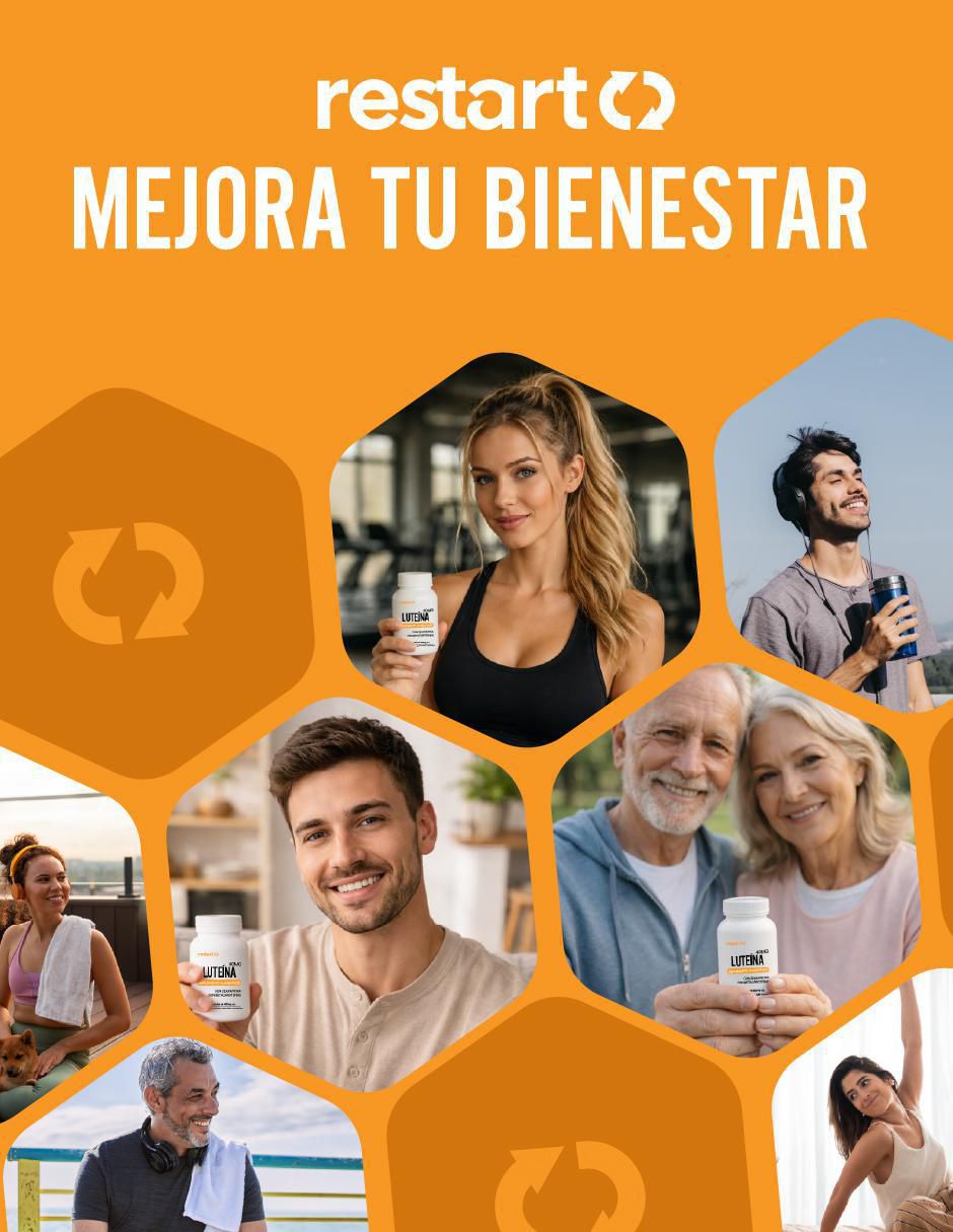 Luteína Zeaxantina Complejo de Carotenoides, Betacaroteno, Zinc  de 60 cápsulas 6