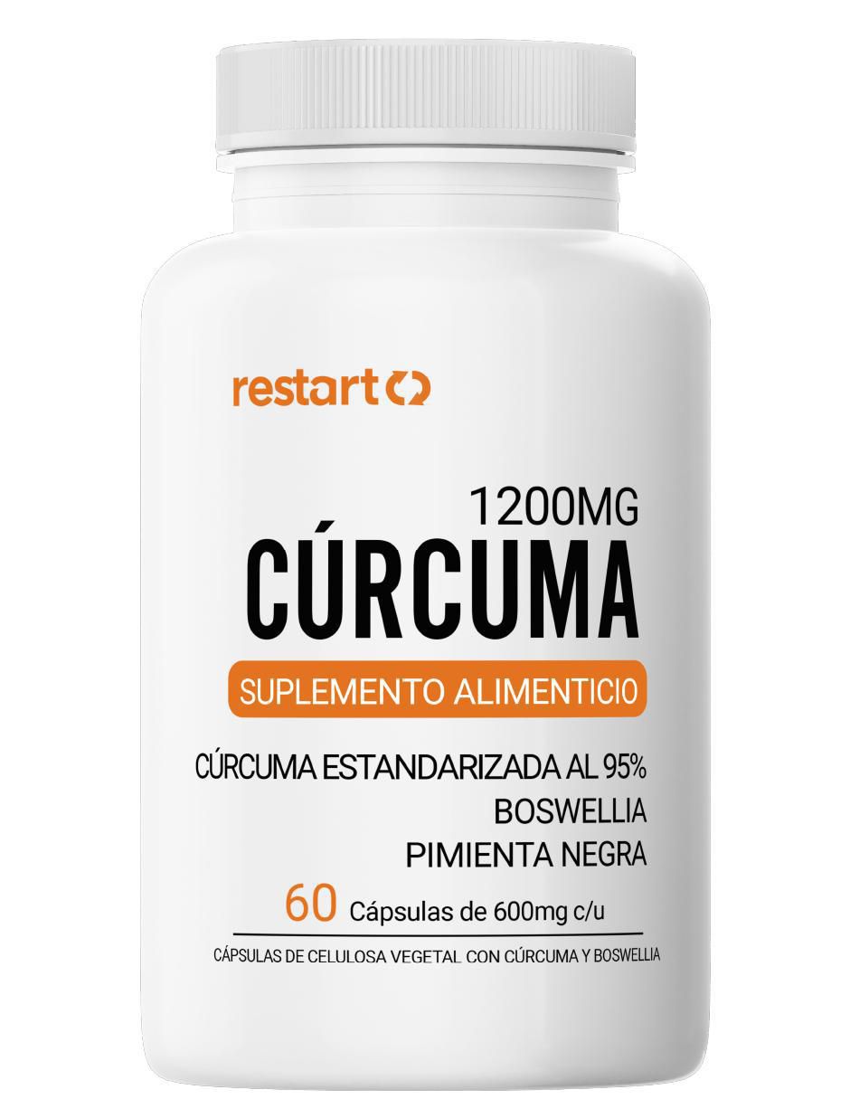 Cúrcuma con Pimienta Negra y Boswellia de 60 cápsulas