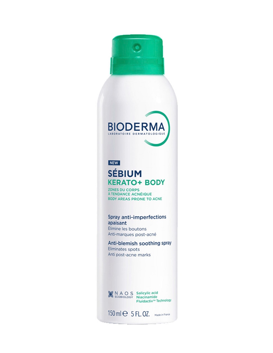 Tratamiento corporal Kerato+ Spray Antiacné Sébium