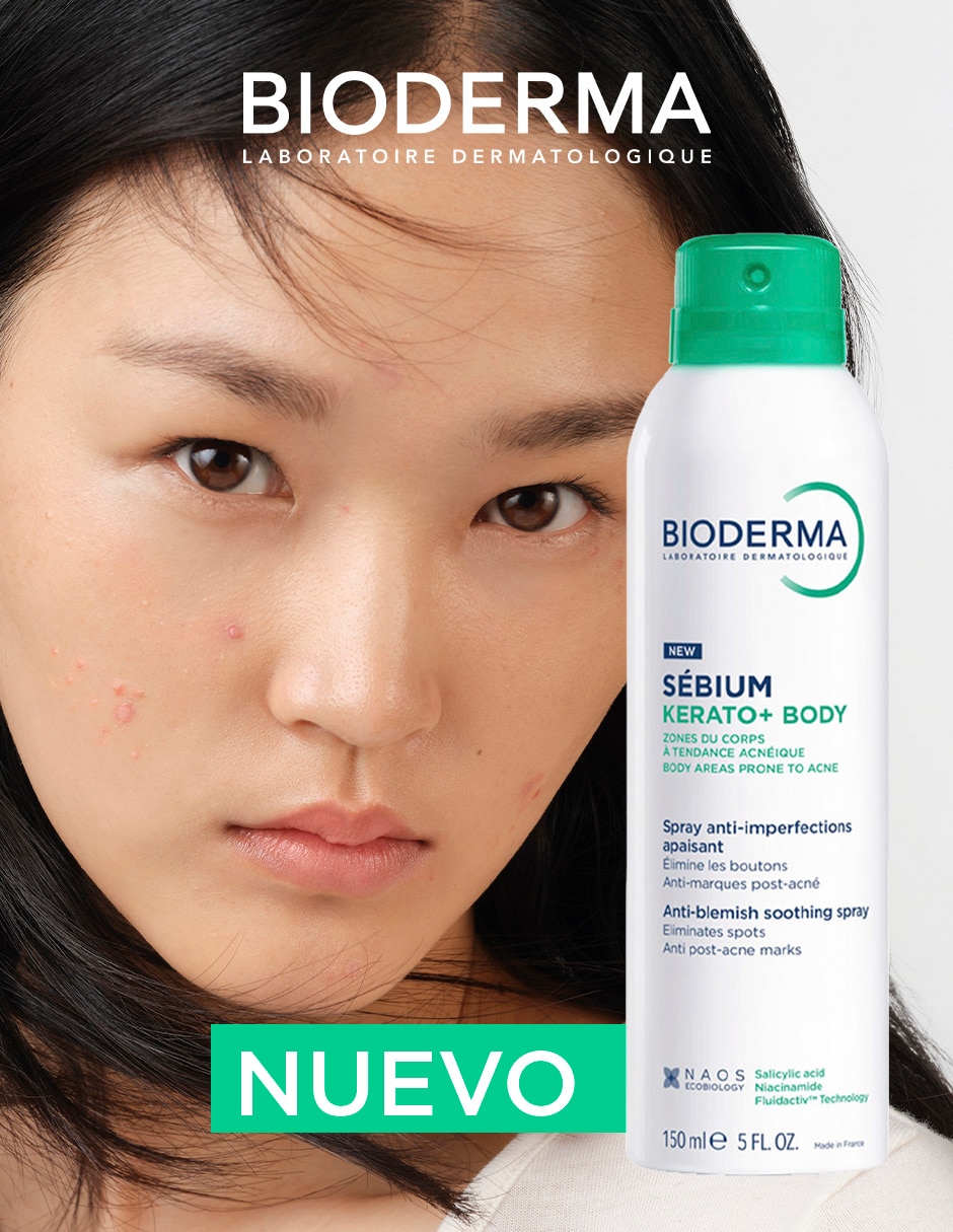Tratamiento corporal Kerato+ Spray Antiacné Sébium 2
