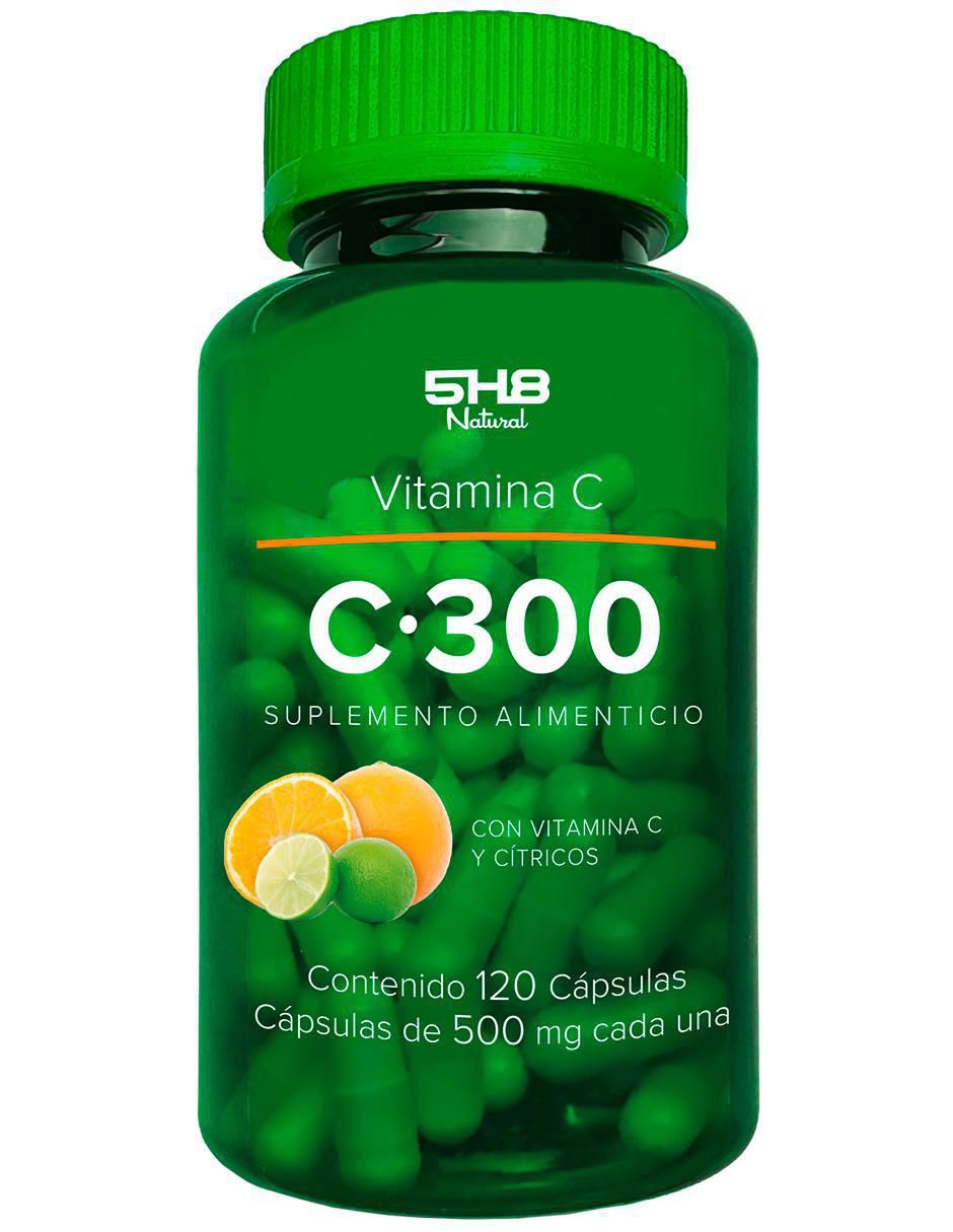 l carnitina 5h8 L-Carnitina + Vitamina C 5H8 de 120 cápsulas